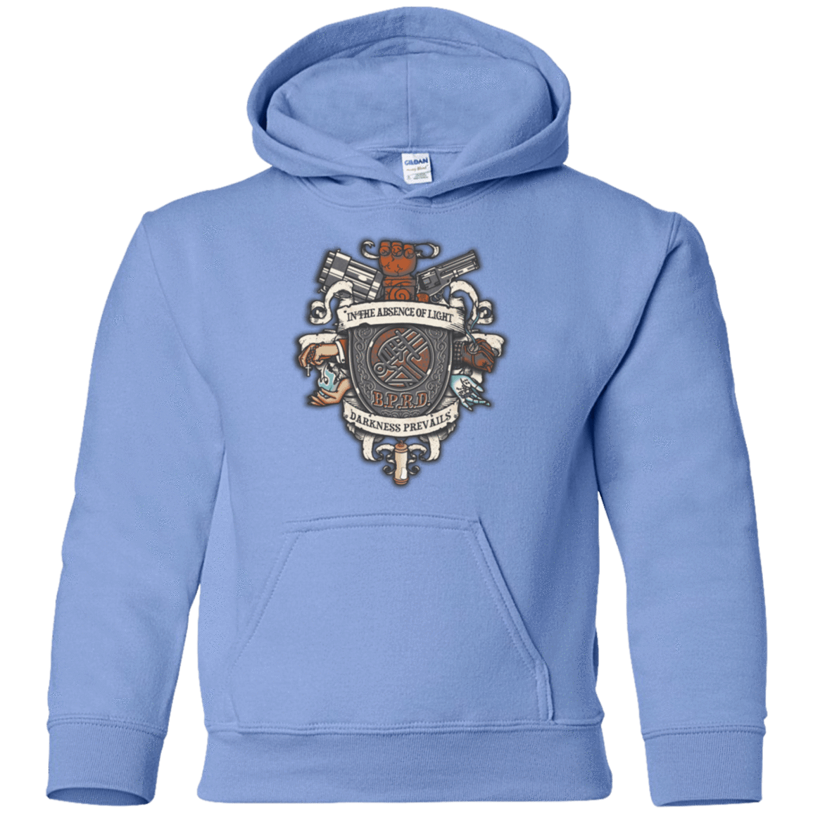 Sweatshirts Carolina Blue / YS Paranormal Bureau Youth Hoodie