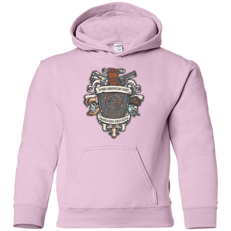 Sweatshirts Light Pink / YS Paranormal Bureau Youth Hoodie