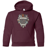 Sweatshirts Maroon / YS Paranormal Bureau Youth Hoodie