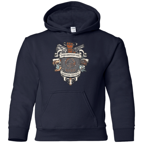 Sweatshirts Navy / YS Paranormal Bureau Youth Hoodie