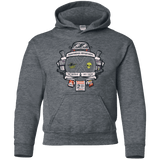 Sweatshirts Dark Heather / YS Paranormal files Crest Youth Hoodie