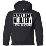 Sweatshirts Black / YS Parental Adultery Youth Hoodie