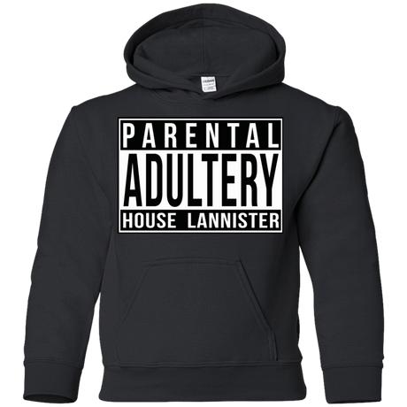 Sweatshirts Black / YS Parental Adultery Youth Hoodie