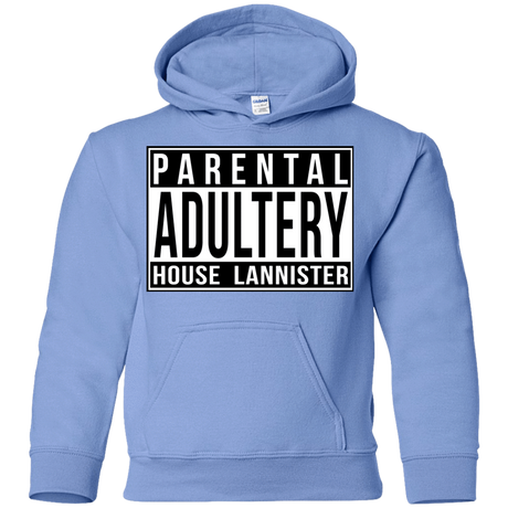 Sweatshirts Carolina Blue / YS Parental Adultery Youth Hoodie