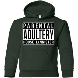 Sweatshirts Forest Green / YS Parental Adultery Youth Hoodie
