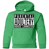 Sweatshirts Irish Green / YS Parental Adultery Youth Hoodie