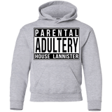Sweatshirts Sport Grey / YS Parental Adultery Youth Hoodie