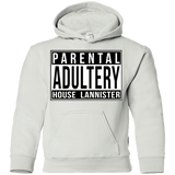 Sweatshirts White / YS Parental Adultery Youth Hoodie