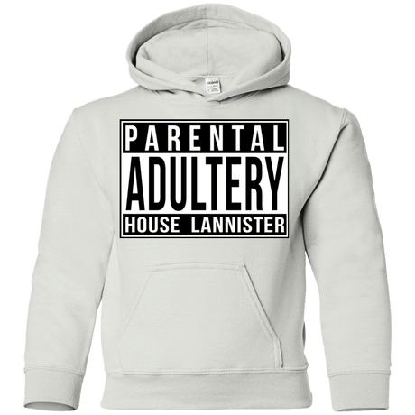 Sweatshirts White / YS Parental Adultery Youth Hoodie