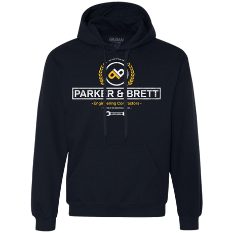 Sweatshirts Navy / Small Parker & Brett Premium Fleece Hoodie