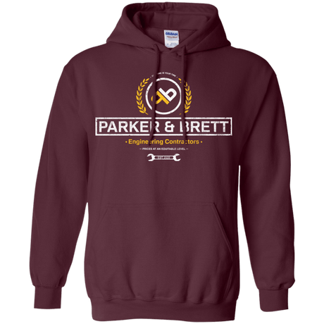 Sweatshirts Maroon / Small Parker & Brett Pullover Hoodie