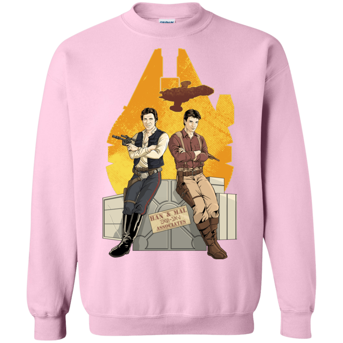 Sweatshirts Light Pink / Small Partners In Crime Crewneck Sweatshirt