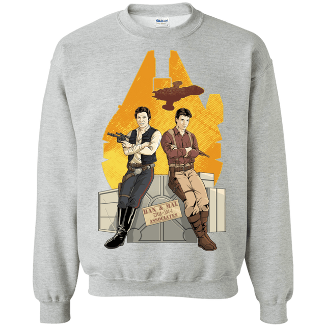 Sweatshirts Sport Grey / Small Partners In Crime Crewneck Sweatshirt