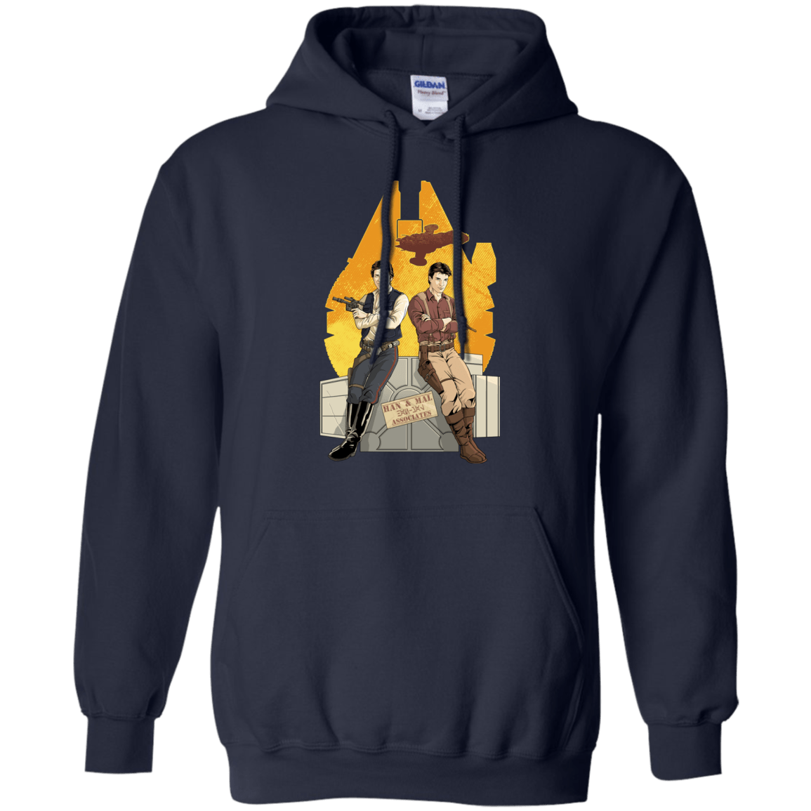 Sweatshirts Navy / Small Partners In Crime Pullover Hoodie