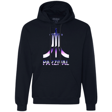Sweatshirts Navy / S Parzival Retro Premium Fleece Hoodie