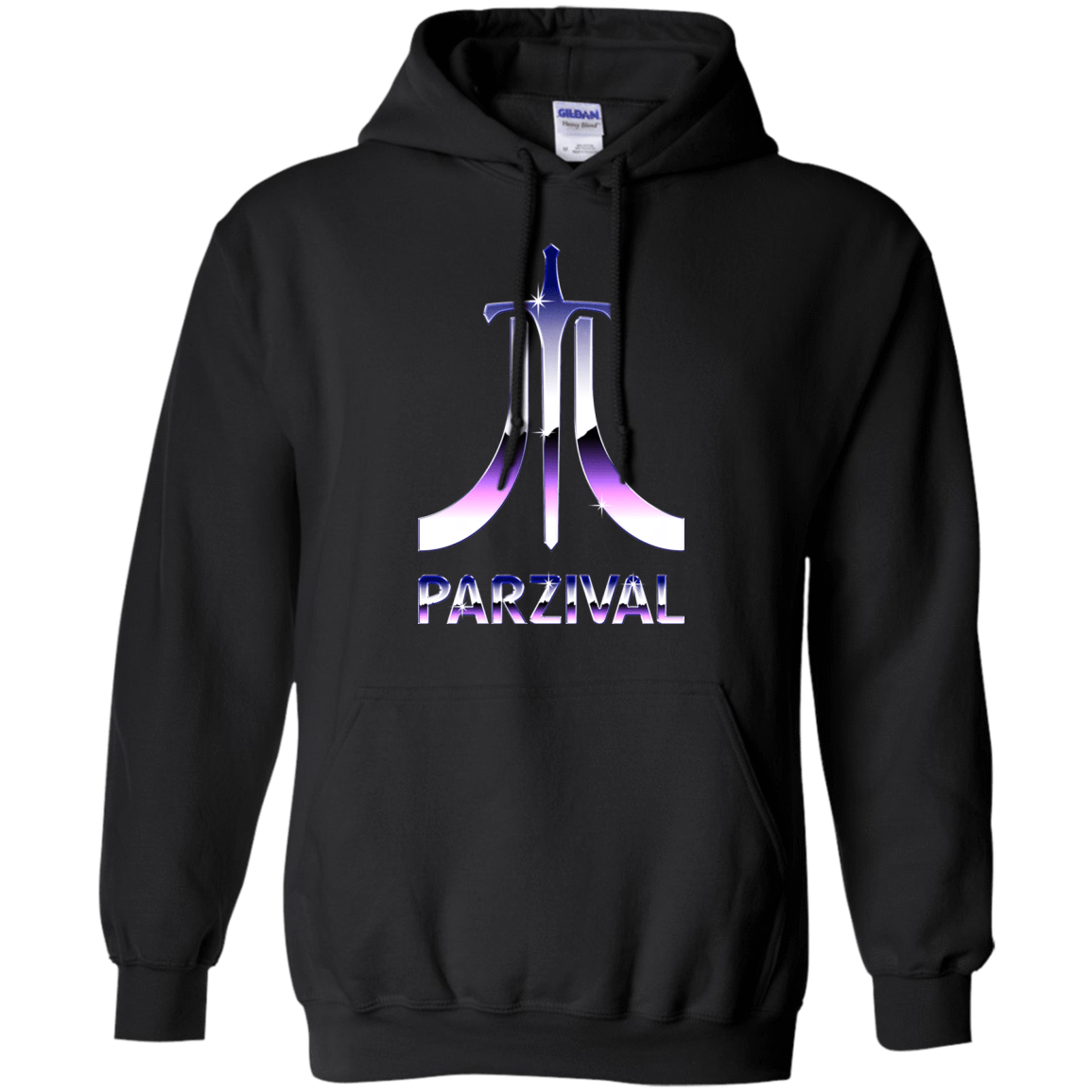 Sweatshirts Black / S Parzival Retro Pullover Hoodie