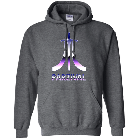 Sweatshirts Dark Heather / S Parzival Retro Pullover Hoodie