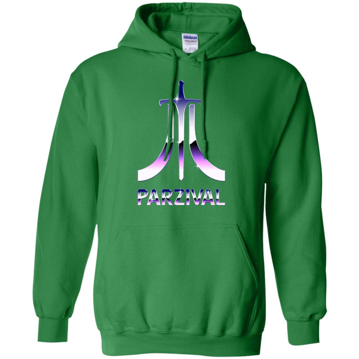 Sweatshirts Irish Green / S Parzival Retro Pullover Hoodie
