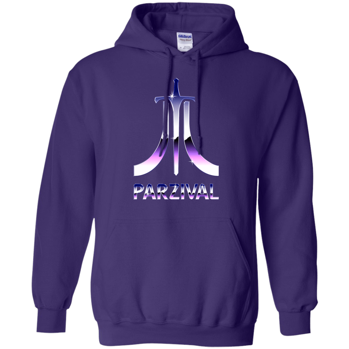 Sweatshirts Purple / S Parzival Retro Pullover Hoodie