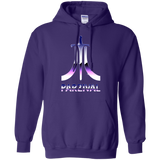 Sweatshirts Purple / S Parzival Retro Pullover Hoodie