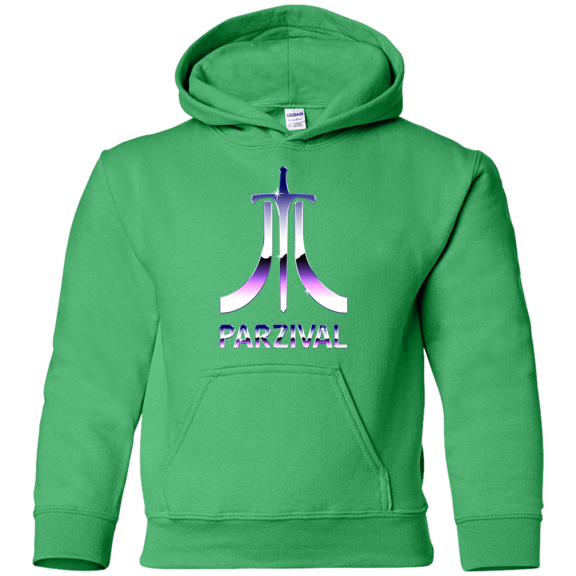 Sweatshirts Irish Green / YS Parzival Retro Youth Hoodie