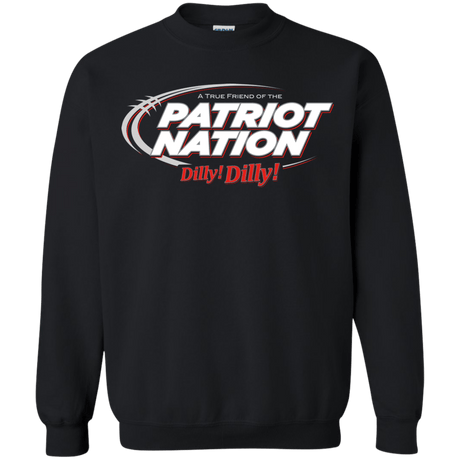 Sweatshirts Black / Small Patriot Nation Dilly Dilly Crewneck Sweatshirt