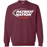 Sweatshirts Maroon / Small Patriot Nation Dilly Dilly Crewneck Sweatshirt