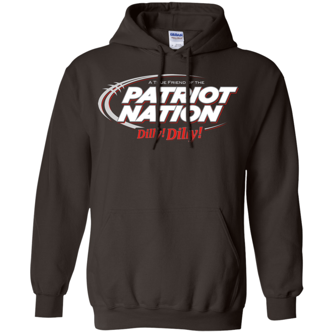 Sweatshirts Dark Chocolate / Small Patriot Nation Dilly Dilly Pullover Hoodie