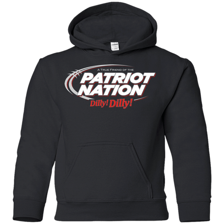 Sweatshirts Black / YS Patriot Nation Dilly Dilly Youth Hoodie