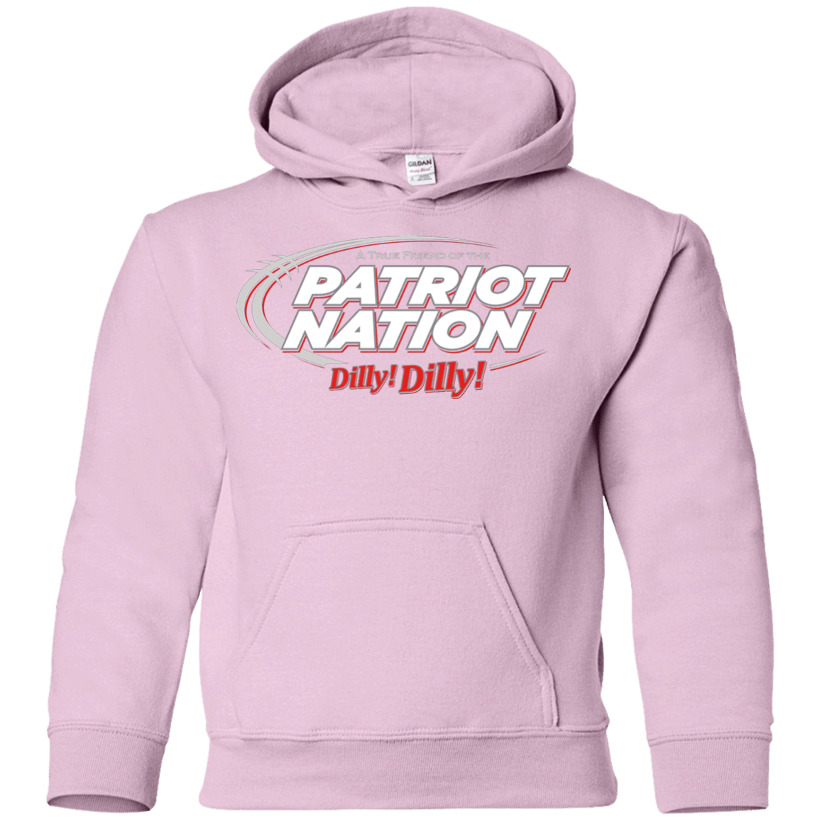Sweatshirts Light Pink / YS Patriot Nation Dilly Dilly Youth Hoodie