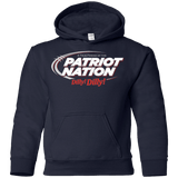 Sweatshirts Navy / YS Patriot Nation Dilly Dilly Youth Hoodie