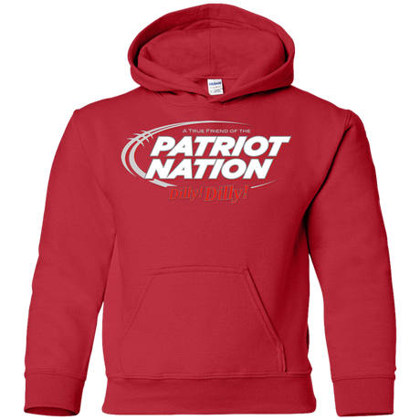 Sweatshirts Red / YS Patriot Nation Dilly Dilly Youth Hoodie