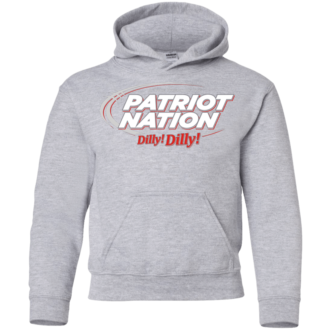 Sweatshirts Sport Grey / YS Patriot Nation Dilly Dilly Youth Hoodie