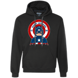 Sweatshirts Black / Small Patriotic Supersoldier Premium Fleece Hoodie