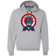 Sweatshirts Sport Grey / Small Patriotic Supersoldier Premium Fleece Hoodie