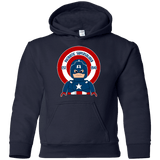 Sweatshirts Navy / YS Patriotic Supersoldier Youth Hoodie