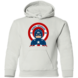 Sweatshirts White / YS Patriotic Supersoldier Youth Hoodie