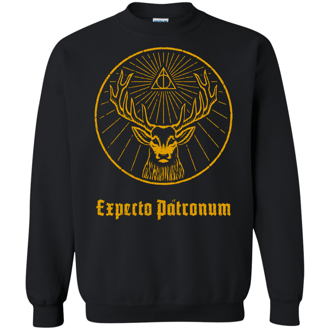 Sweatshirts Black / Small Patronumeister House Crewneck Sweatshirt