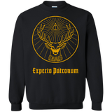 Sweatshirts Black / Small Patronumeister House Crewneck Sweatshirt