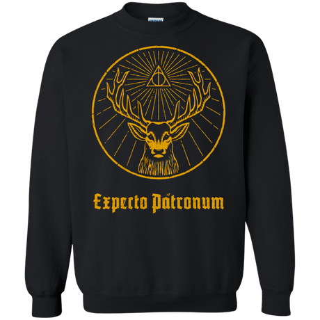 Sweatshirts Black / Small Patronumeister House Crewneck Sweatshirt