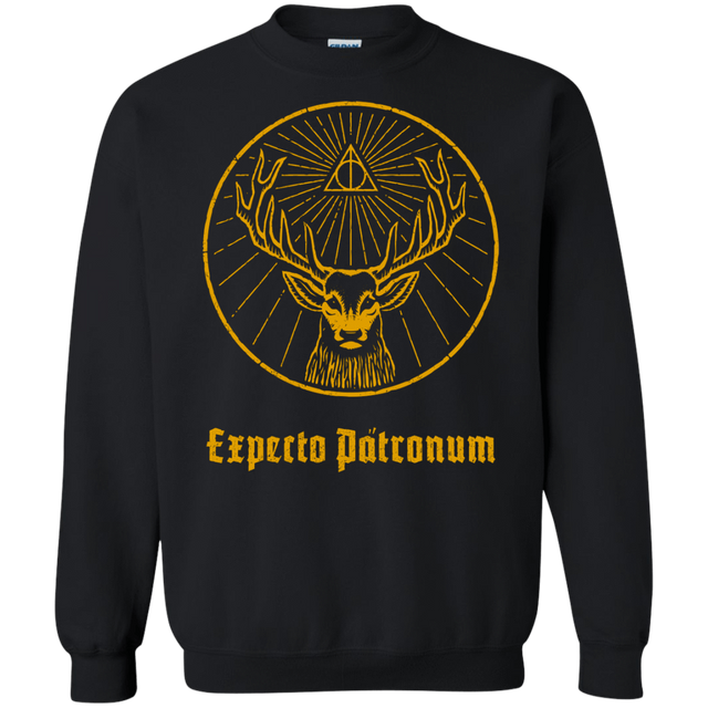 Sweatshirts Black / Small Patronumeister House Crewneck Sweatshirt