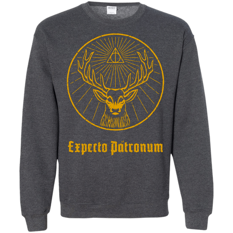 Sweatshirts Dark Heather / Small Patronumeister House Crewneck Sweatshirt