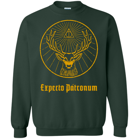 Sweatshirts Forest Green / Small Patronumeister House Crewneck Sweatshirt