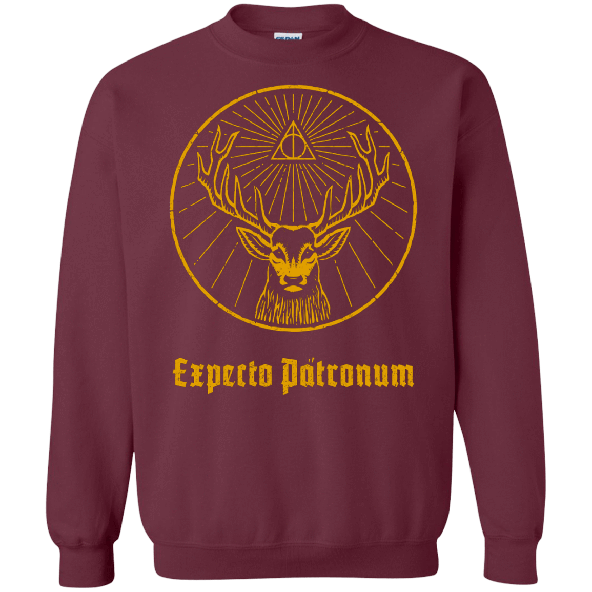Sweatshirts Maroon / Small Patronumeister House Crewneck Sweatshirt