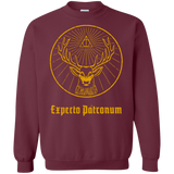 Sweatshirts Maroon / Small Patronumeister House Crewneck Sweatshirt