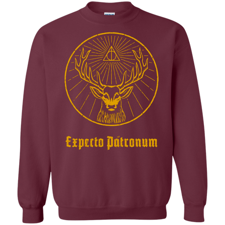 Sweatshirts Maroon / Small Patronumeister House Crewneck Sweatshirt