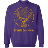 Sweatshirts Purple / Small Patronumeister House Crewneck Sweatshirt