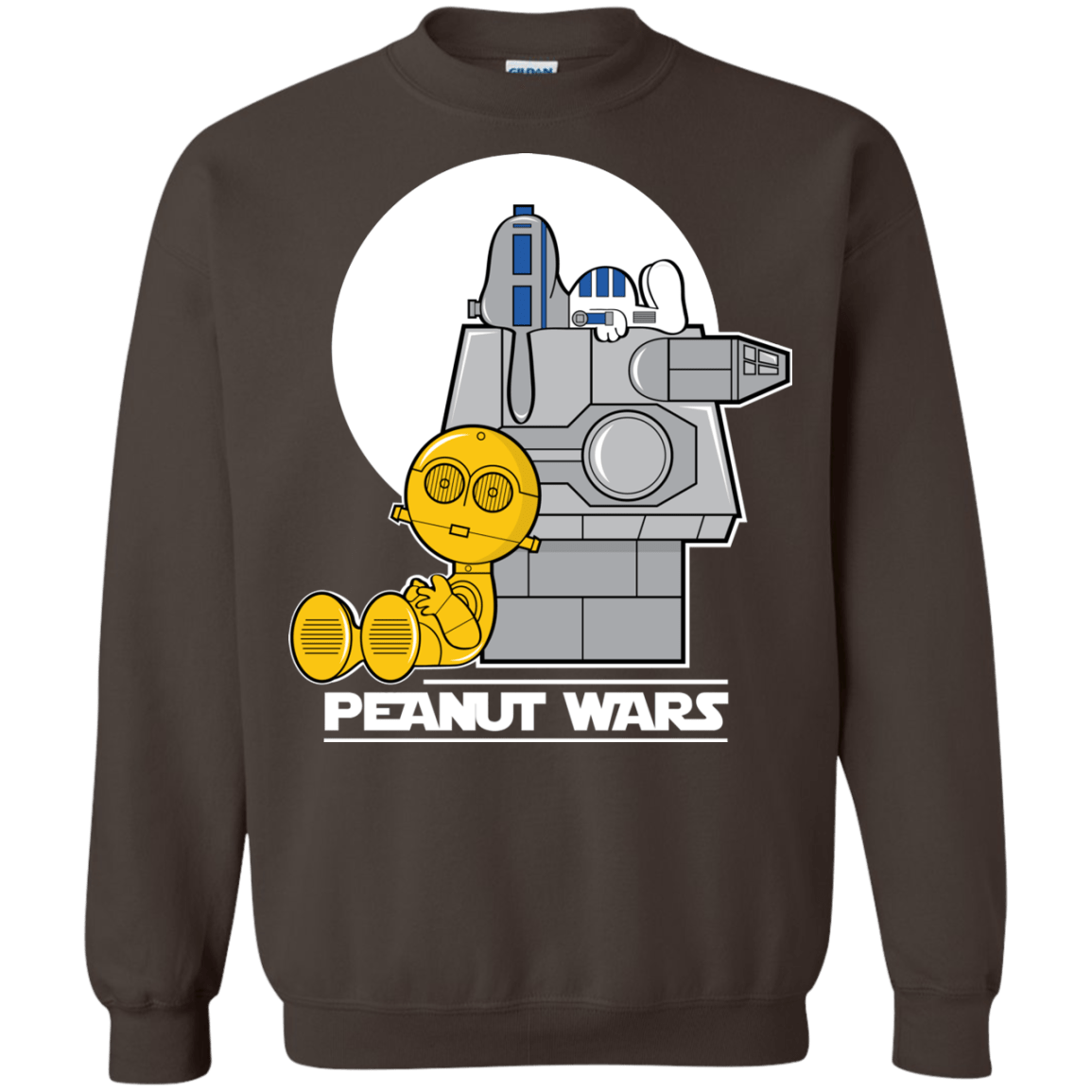 Sweatshirts Dark Chocolate / Small Peanut Wars Crewneck Sweatshirt