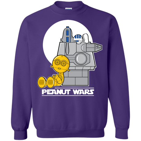 Sweatshirts Purple / Small Peanut Wars Crewneck Sweatshirt
