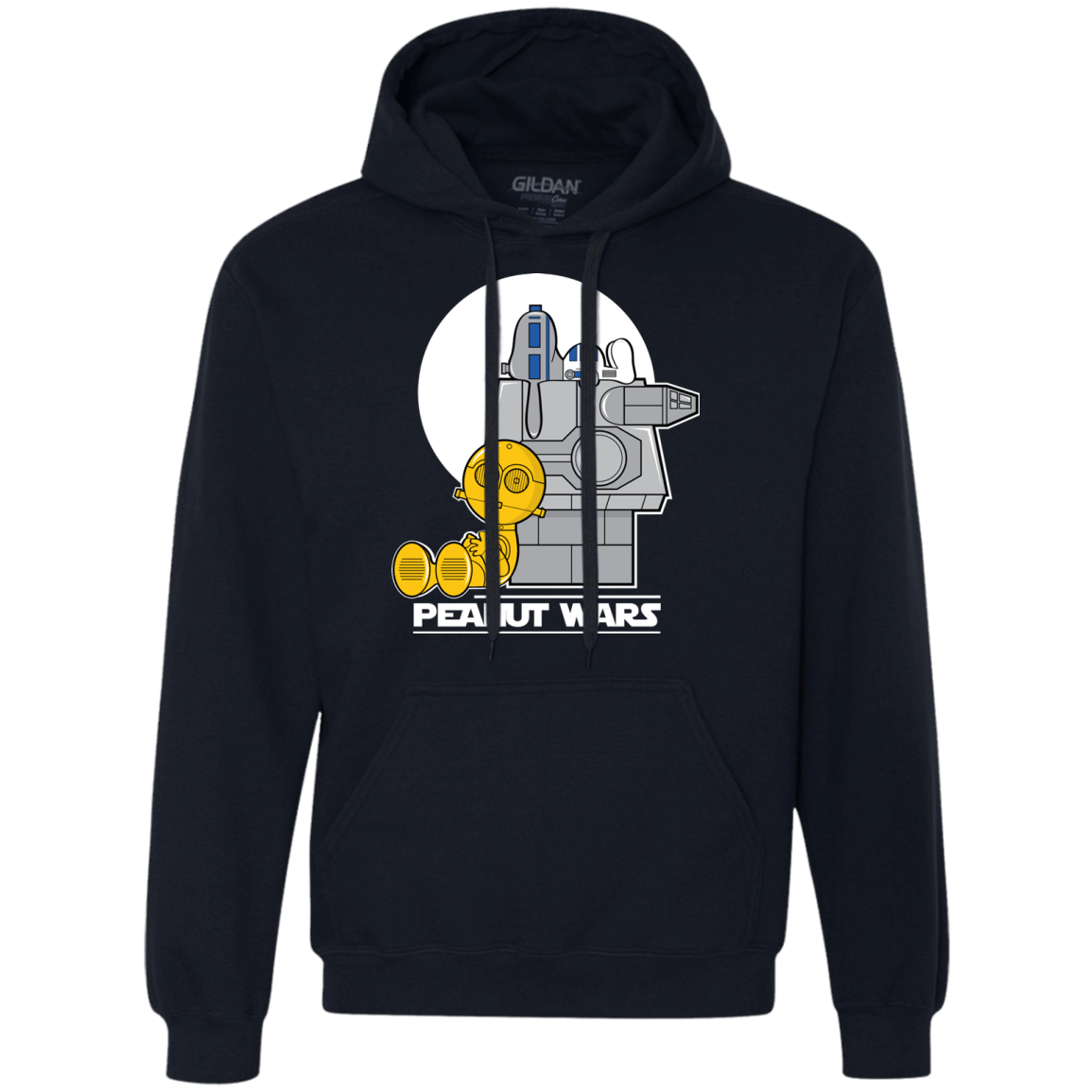 Sweatshirts Navy / Small Peanut Wars Premium Fleece Hoodie